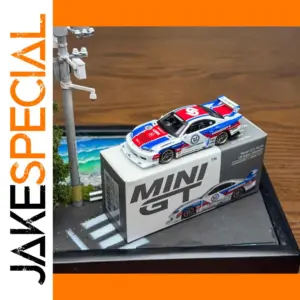 Nissan S15 Silvia Garasidrfit 1:64 Diecast Model