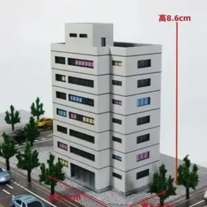 1:300 Scale City Building Diorama Model 16 cd647ec8cb2a4e51b014f934 upscaled