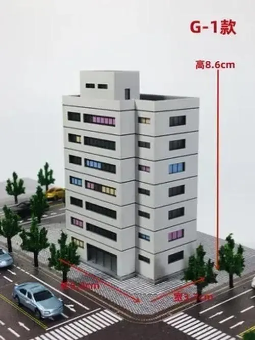 1:300 Scale City Building Diorama Model 7 1:300 Scale City Building Diorama Model - Image 7