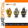 Professional 6.35mm Mono Output Jacks Set