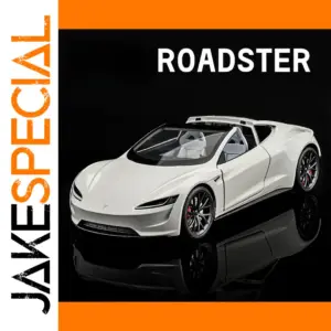 White 1:24 Diecast Roadster Sport Model