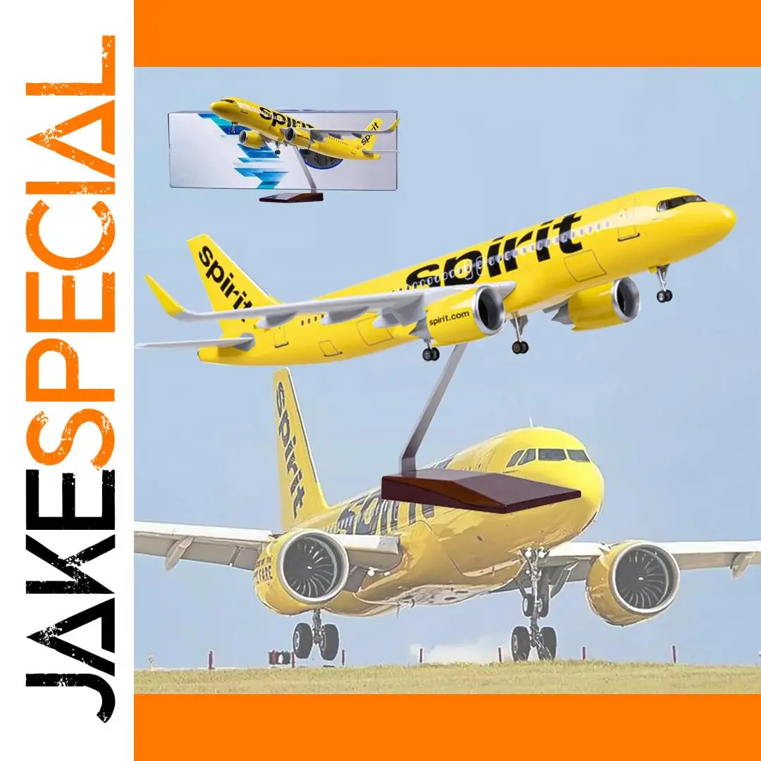 Vibrant Yellow Airbus A320 Model 1/80 Scale 1 Vibrant Yellow Airbus A320 Model 1/80 Scale