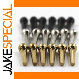 Metal Guitar Bridge Pins Set for Acoustic & Electric