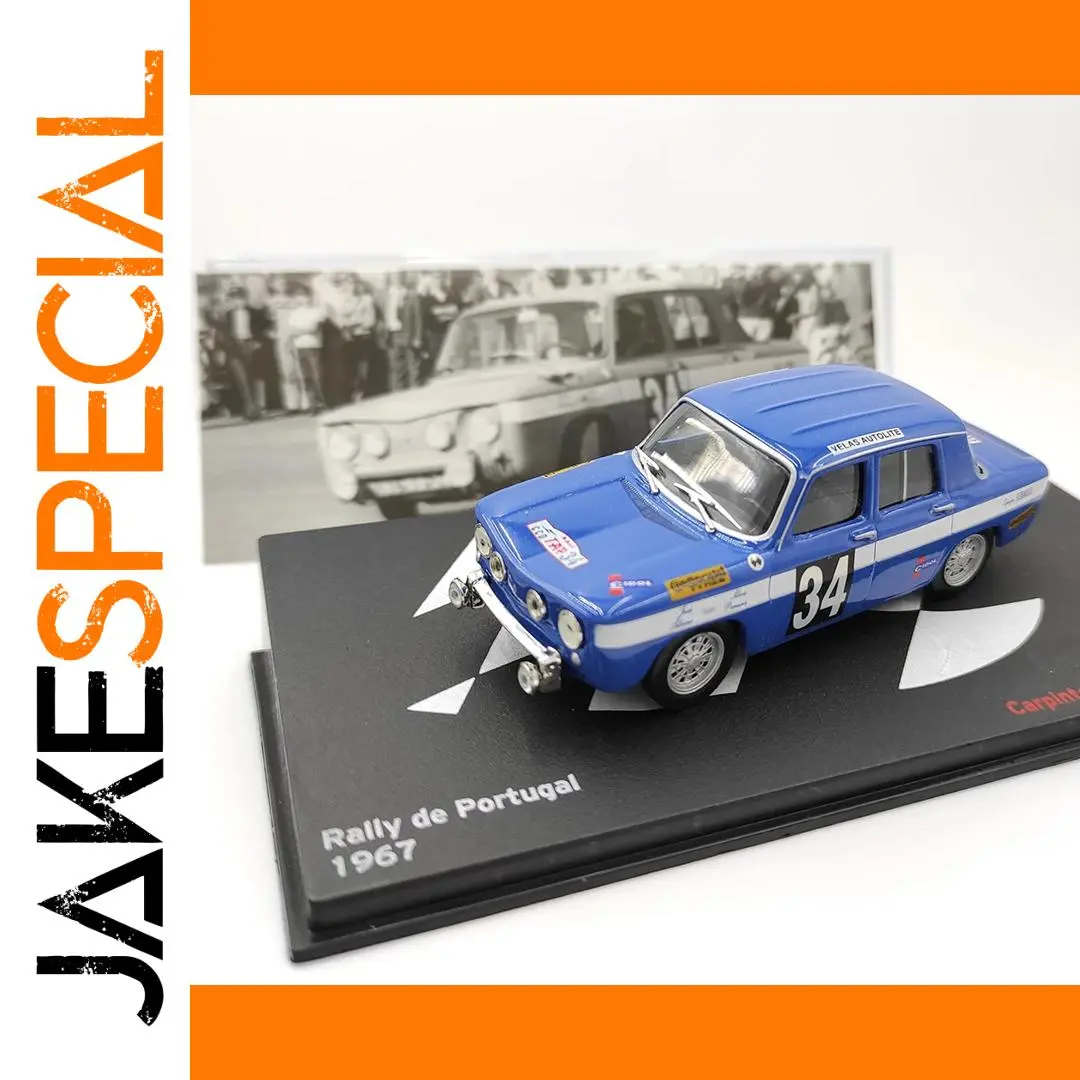 Renault 8 1967 Rally Scale Model 1:43 1 Renault 8 1967 Rally Scale Model 1:43