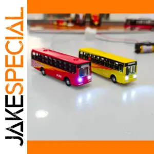 N Scale Alloy Model Bus for Dioramas
