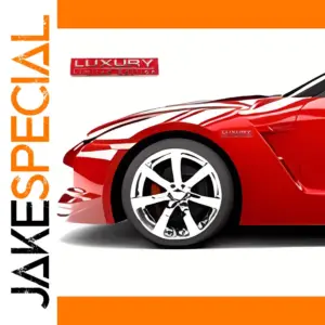 Luxury 3D Metal Car Stickers Collection