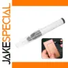 White Handheld Thread Burning Tool for Professionals