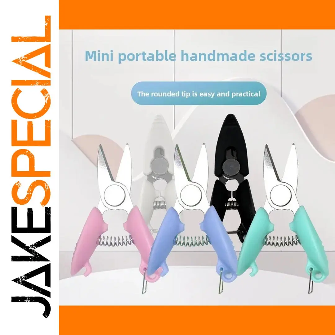 Mini Stainless Steel Pocket Scissors Set — 5 Colors 1 Mini Stainless Steel Pocket Scissors Set — 5 Colors