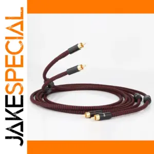 Premium 5N OCC Copper RCA Interconnect Cable