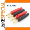 ELEABC Premium Banana Plugs for High-Fidelity Audio