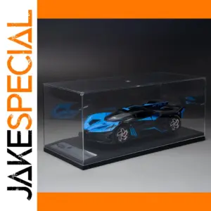 1:32 Blue Diecast Race Car Model with Sound and Light