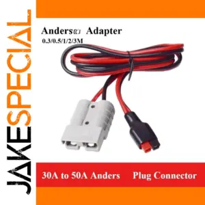 Anderson Battery Extension Cable for Solar Systems