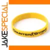 CS GO Silicone Wristband in Yellow