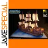 Elegant High Seas Girls 3D Paper Model Ship