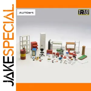 AUTOART 1/18 Garage Scene Model Set