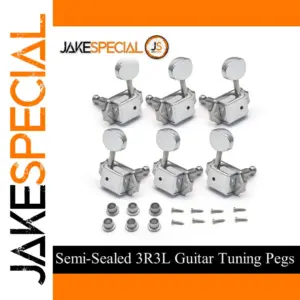 Vintage-Style Guitar Tuning Peg Set (6 pcs)