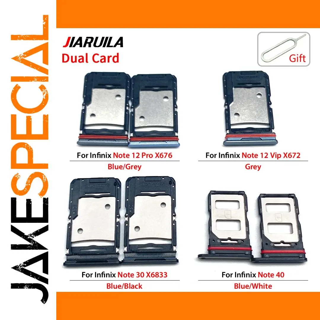Infinix Dual SIM Card Tray for Note 7 Lite & More 1 Infinix Dual SIM Card Tray for Note 7 Lite & More