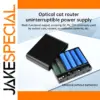 Black Solderless Power Box for 3.7V 18650 Batteries