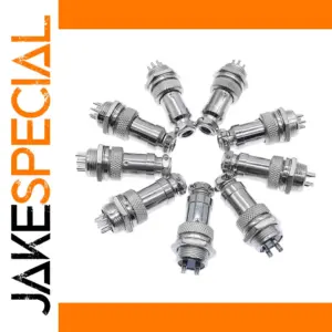 GX16 Metal Cable Connector Series, 2-10 Pin