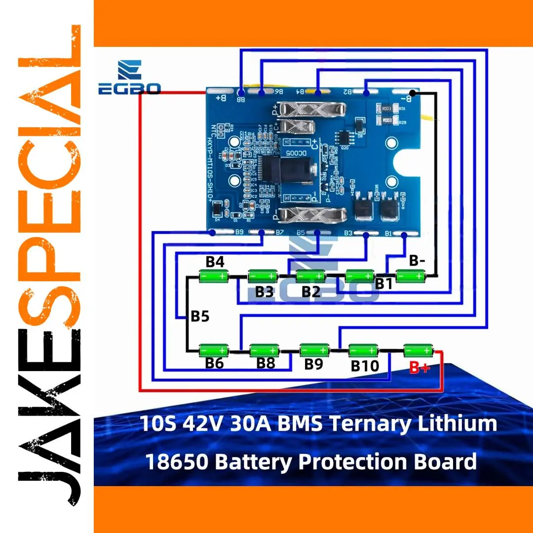 10S Lithium Battery Management System for 18650 Cells 1 10S Lithium Battery Management System for 18650 Cells