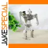Stainless Steel Robot Figurine - 23.5 cm