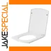 Square Toilet Seat with Slow-Close Lid