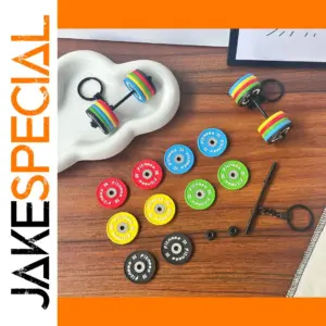 Colorful Fitness Keychain Trio K2065