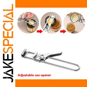 Stainless Steel Adjustable Can Opener