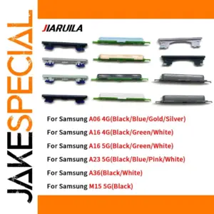 Samsung Replacement Buttons Set for A06, A16, A23