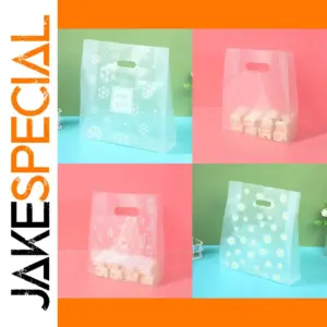 Elegant Set of 50 Plastic Shopping Bags