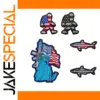 Patriotic PVC Rubber Patch Set for Tactical Gear