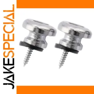 Stylish Zinc Alloy Guitar Strap Buttons Set