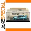 Blue Wide-Body Diecast Car Model 1/64 Scale