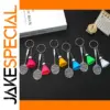 Colorful Badminton Racket Keychain for Men Women