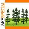 80 HO Scale Miniature Fantasy Trees for Layouts