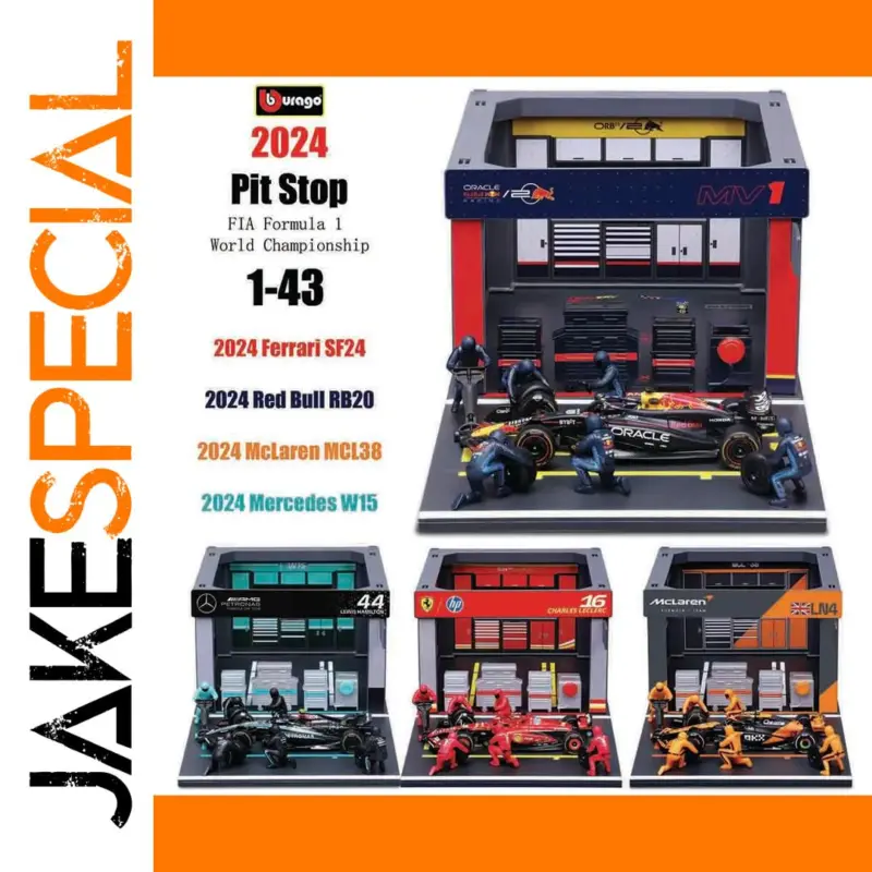 Experience the Thrill of Racing with the 1:43 Scale F1 Pit Stop Model by Bburago 1 d0acdf88dfa54dd1b451d9cf product image