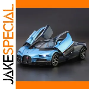 Blue 1:32 Bugatti V16 Diecast Model