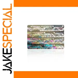 High-Security Holographic Tamper-Evident Sticker 2x3cm