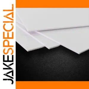 White Styrene Sheets for Models and Crafts