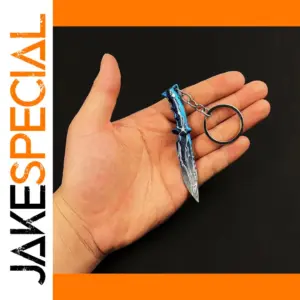 Valorant Reaver Keychain with Iridescent Finish