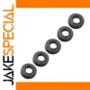 Set of five nitrile sealing rings for machinery