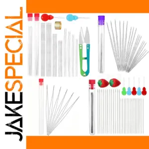 Premium Stainless Steel Beading Needle Set