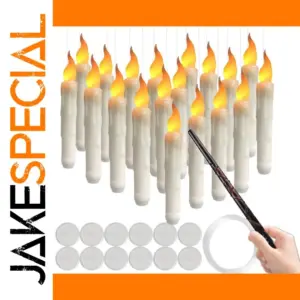 Elegant Floating Candle Set with Remote