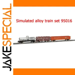 HO Scale 95016 Cargo Train Set with Metal Cars