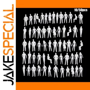 Miniature Human Figures Set for Architectural Models