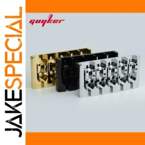 5-String Vintage Adjustable Metal Bass Bridge