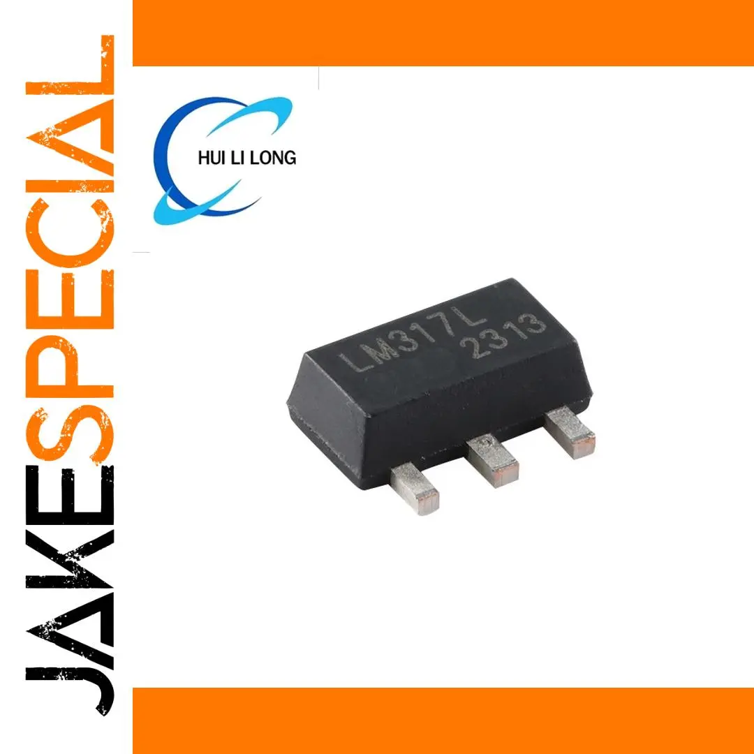 10-Pack Adjustable LM317 Voltage Regulator Chips 1 10-Pack Adjustable LM317 Voltage Regulator Chips