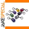 Mini Kettlebell Pendant Keychain in Vibrant Colors
