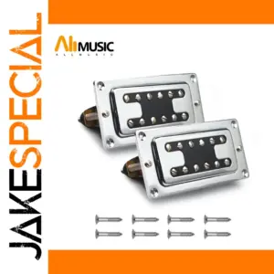 RB Style Mini Humbucker Pickup 72x32mm