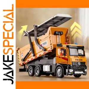 1/24 Scale Diecast City Heavy Tipper Truck